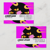 Textielband - Radio Ate the Video Star Visitekaartje (Voorkant / Achterkant)