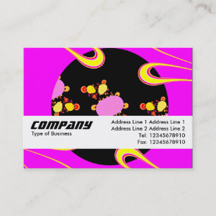 Textielband - Radio Ate the Video Star Visitekaartje