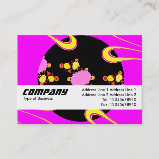 Textielband - Radio Ate the Video Star Visitekaartje (Voorkant)