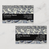 Textielband V2 - Auto Hood Visitekaartje (Voorkant / Achterkant)