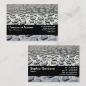 Textielband V2 - Auto Hood Visitekaartje (Voorkant / Achterkant)