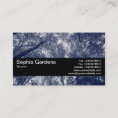 Textielband V2 - Blauw najaar Visitekaartje (Achterkant)