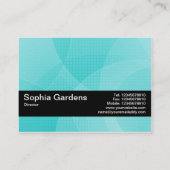 Textielband V2 - Cyaancurven Visitekaartje (Achterkant)