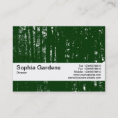 Textielband V2 - Donkere Bossen HC - Dk Forest Gre Visitekaartje (Achterkant)