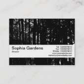 Textielband V2 - Donkere Bossen HC Visitekaartje (Achterkant)