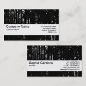 Textielband V2 - Donkere Bossen HC Visitekaartje (Voorkant / Achterkant)