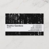 Textielband V2 - Donkere Bossen HC Visitekaartje (Achterkant)