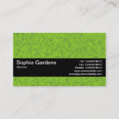 Textielband V2 - Groene marmer Visitekaartje (Achterkant)