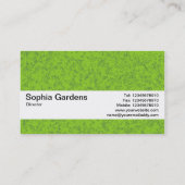 Textielband V2 - Groene marmer Visitekaartje (Achterkant)