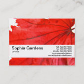 Textielband V2 - Japans leder Visitekaartje (Achterkant)