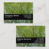 Textielband V2 - Japanse map Visitekaartje (Voorkant / Achterkant)