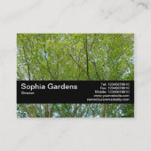 Textielband V2 - Japanse map Visitekaartje (Achterkant)