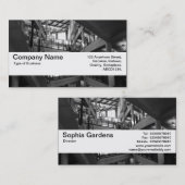 Textielband V2 - Modern interieur Visitekaartje (Voorkant / Achterkant)