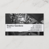 Textielband V2 - Modern interieur Visitekaartje (Achterkant)