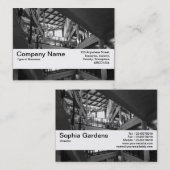 Textielband V2 - Modern interieur Visitekaartje (Voorkant / Achterkant)