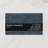 Textielband V2 - Oude blauwe jans Visitekaartje (Achterkant)