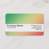 Textielband V2 — Verloopgradiënt Grn, Yellw, Red Visitekaartje (Voorkant)