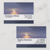 Textielband V2 - Zonnestijging/Zonnebrand Visitekaartje (Voorkant / Achterkant)