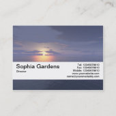 Textielband V2 - Zonnestijging/Zonnebrand Visitekaartje (Achterkant)