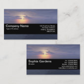 Textielband V2 - Zonnestijging/Zonnebrand Visitekaartje (Voorkant / Achterkant)