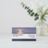 Textielband V2 - Zonnestijging/Zonnebrand Visitekaartje (Staand voorkant)