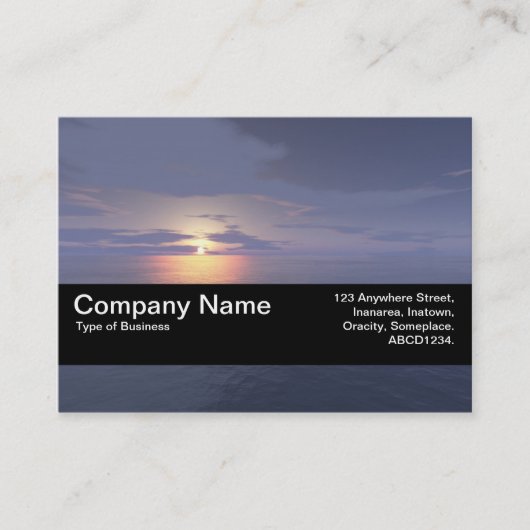 Textielband V2 - Zonnestijging/Zonnebrand Visitekaartje (Voorkant)