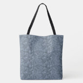 Textielgrijze boodschappentas tote bag (Achterkant)