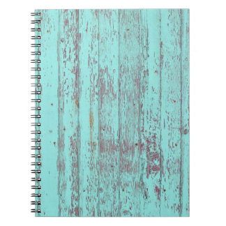Textielhoutkap aqua background notitieboek