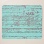 Textielhoutkap aqua background sherpa deken (Voorkant (horizontaal))