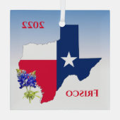 Textielkleuren en vlagkleuren - Ornament Frisco (Achterkant)