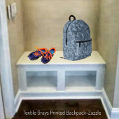 Textielkorrels Bedrukte Rugzak