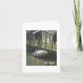 Textielkunst Venetië Notecard Kaart