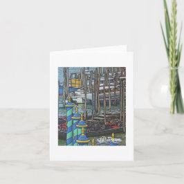 Textielkunst Venetië Notecard Kaart