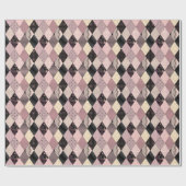 Textiellingerie: Patchwork Patroon Cadeaupapier (Vlak)