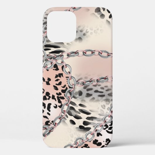 Textielluipaard: bloemenkettingpatroon. Case-Mate iPhone case (Achterkant)