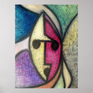 Textielmasker Poster