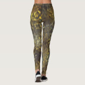 Textielmengsel van ruwe vlekken en vuil en "regen" leggings (Achterkant)