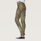 Textielmengsel van ruwe vlekken en vuil en "regen" leggings (Links)
