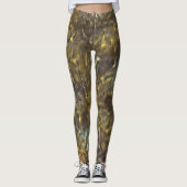 Textielmengsel van ruwe vlekken en vuil en "regen" leggings (Voorkant)