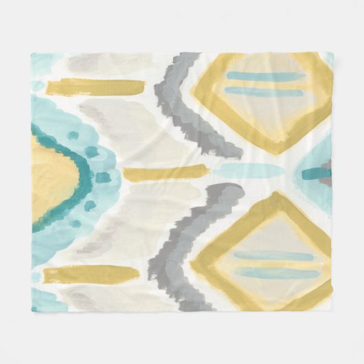 Textielonderdruk II Fleece Deken (Voorkant (Horizontaal))