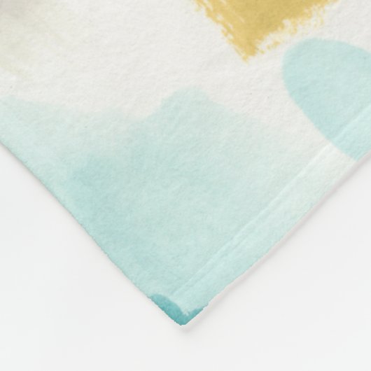 Textielonderdruk II Fleece Deken (Hoek)