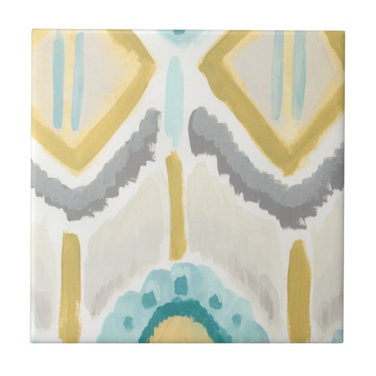 Textielonderdruk II Tegeltje (Voorkant)