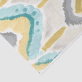 Textielonderdruk II Tissuepapier (Detail)