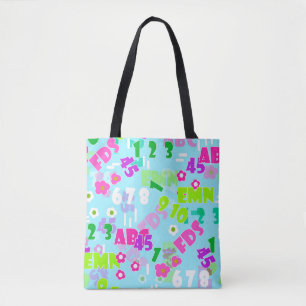 Textielonderwijs wiskunde natuurkunde studeren sch tote bag