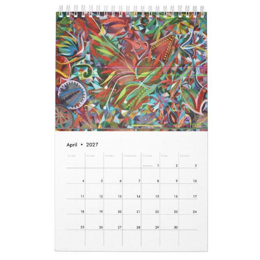 Textielontwerp Kalender (Apr 2027)
