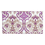  textielontwerp met ingewikkelde bloemen p kussensloop (Achterkant-Rechts)