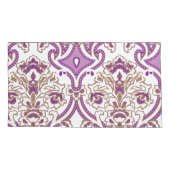  textielontwerp met ingewikkelde bloemen p kussensloop (Achterkant-Links)