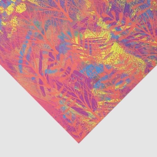 Textielpapier voor meerkleurige verf tissuepapier (Detail)