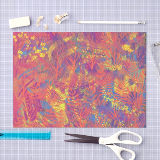 Textielpapier voor meerkleurige verf tissuepapier (Craft)