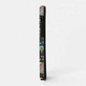 Textielpatronen Aliens Rockets Case-Mate iPhone Case (Achterkant/links)